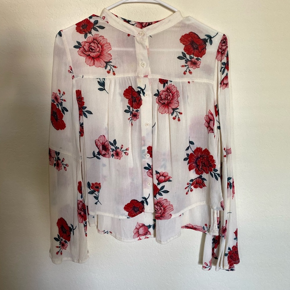 Floral dressy top